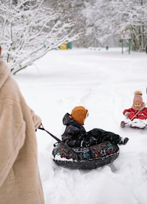 Snow Tubing at Coca-Cola Tube Park